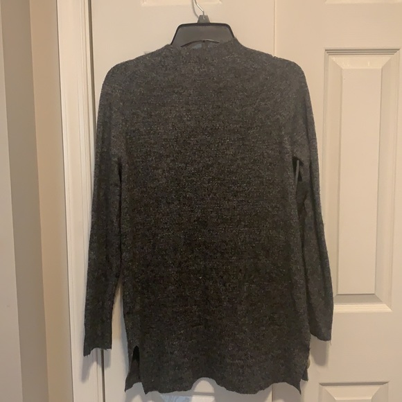 Old Navy Long Grey Cardigan Sweater - Picture 3 of 5